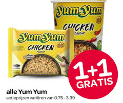  yum noodles 1 chicken flour flavour varieeren 