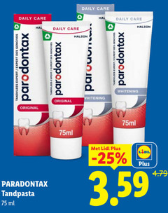  paradontax tandpasta 4 daily care tandvlees expert des parodontax original hal 75ml whitening ml 