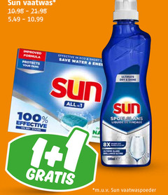  sun vaatwasmiddel 1 100 vaatwas improved formula protects your fans effective eco short save water stains all ultimate dry shine spoelglans liquide 8x time 500ml m.u.v vaatwaspoeder 