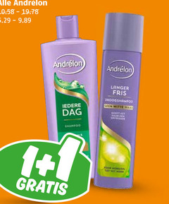  andrelon shampoo dag langer fris droogshampoo witte waas vet 1 to 