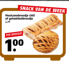 hartige broodjes 100 snack week chili gehaktbalbroodje broodje 