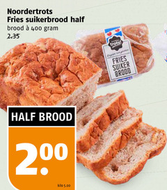  suikerbrood 200 400 noordertrots fries brood kilo suiker 
