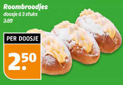  roombroodjes 3 250 doosje stuks 