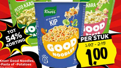  knorr noodles pesto kaas kip nara good stuk acrylpasta soorten min 