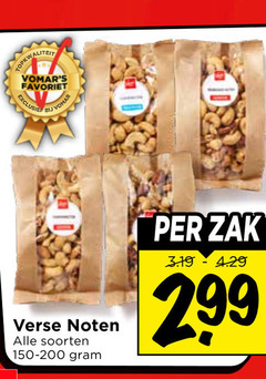  noten favoriet verse soorten zak 
