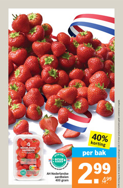  aardbeien 2 25 40 99 400 nederlandse nature rijk vitamine foliumzuur nederland natuur boer nutri score chatian book beter land bak productvarianten combineren 