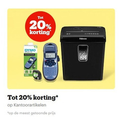  20 dymo fellowes kantoorartikelen 