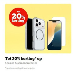  20 hoesjes screenprotector 
