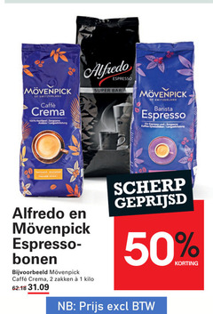  movenpick alfredo koffiebonen 1 2 50 100 switzerland caffee crema hochland arabica aromatisch espresso super bar barista kaffee bonen zakken kilo scherp geprijsd 