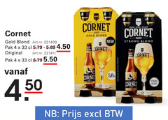  cornet speciaalbieren 4 33 gold blond pak original strong belgian new oaked carne 