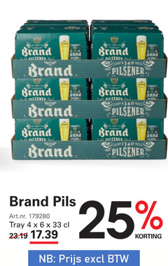  brand blikjes bier 2 4 6 25 33 rand pilsener save pils tray 