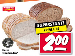  brood 2 200 bakkers trots halve vloerbroden halfjes 