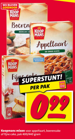  koopmans bakmix 10 99 mans boeren worth twee lu appeltaart receptuur fijne cafe enige pak mixen boerencake cake 400 
