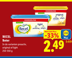  becel margarine 3 100 original omega ingredienten light plantaardig boter pro-activ 