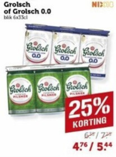  grolsch blikjes bier 25 0.0 blik pilsner 638 