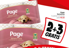  page toiletpapier 2 3 5 6 sensitive comfortabel verzorgend aloe vera extract kussentjes textuur pakken stuks steunen 