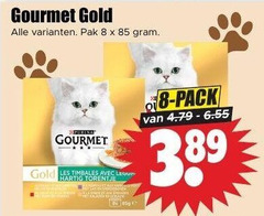  gourmet kattenvoer 8 gold pak purina les avec hartig torentje pack 