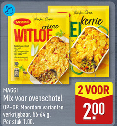  1 2 16 100 150 200 500 600 650 maggi for oren boodschappenlijst witlof ui aardappelschijfjes gehakt spekjes ml kookroom light groente kerrie mix ovenschotel meerdere stuk 