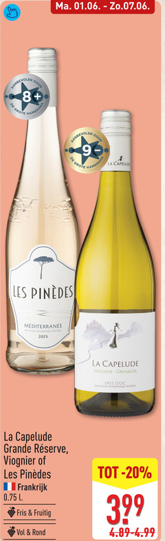  rose witte wijn 20 8 hamersma les la grenache pays grande frankrijk l fris fruitig rond 