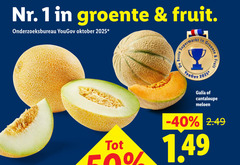  meloen 1 groente fruit onderzoeksbureau oktober supermarkt galia cantaloupe 