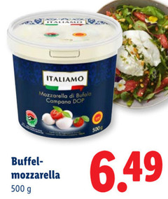  500 mozzarella bufala campana dop buffelleder 
