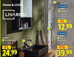 1 2 3 5 7 15 27 45 48 140 home living livarno lidl.nl doucheset straalsoorten douchekop cm douchestang doucheslang 5. wastafelkraan mm bad douchekraan 14 8 4 