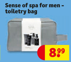  geschenkset sense spa for men bag 