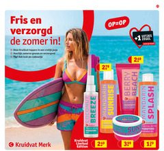  25 279 fris zomer kruidvat toppers vrolijk jasje zomerse geuren verzorgend tip cadeautje 1 uitjes zegel scan kaart breeze sunrise tropical body berry beach splash merk for hydrating firming oil limited edition sun hal smoothing purifying shower gel 