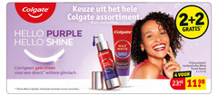 klik op dit plaatje voor een vergroting en voor vergelijkbare aanbiedingen gerelateerd aan
2 4 colgate assortiment multipakken hello purple shine gele tinten glimlach white reveal instantly correcte tandpasta ml effect individuele 2 4 colgate assortiment multipakken hello purple shine gele tinten glimlach white reveal instantly correcte tandpasta ml effect individuele
