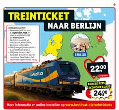 klik op dit plaatje voor een vergroting en voor vergelijkbare aanbiedingen gerelateerd aan
1 2 31 treinticket berlijn ticket reis uiterlijk amsterdam bekijk mogelijke vertrekdata online retourticket vouchers terug scan kaart economy class bestellen www.kruidvat.nl treintickets 1 2 31 treinticket berlijn ticket reis uiterlijk amsterdam bekijk mogelijke vertrekdata online retourticket vouchers terug scan kaart economy class bestellen www.kruidvat.nl treintickets