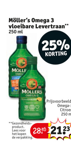  3 25 250 omega vloeibare levertraan ml lees citroen 
