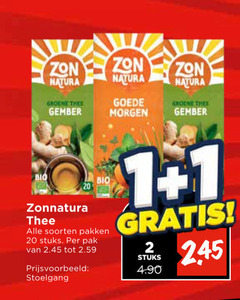  zonnatura thee 1 20 zon natura groene gember bio soorten pakken stuks pak stoelgang 