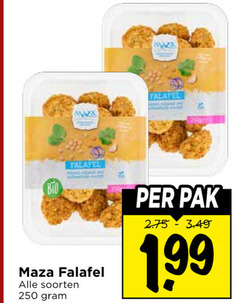  falafelballetjes 250 falafel bio soorten pak 