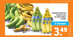  2 5 deet chiquita bananen ready to stuks trossen combineren 