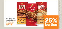  cote d or chocolade 25 since varieeren bon melk praline marc lait wit pralinee 