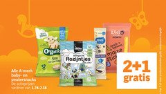  1 2 10 12 25 new improved 7 merk baby highlighter organix bio varieeren apple rice cake kleine keuken biologische rozijntjes sulfiet nestle kitchen organic peach banana maize stick bosbes smaak tussendoortje productvarianten combineren 