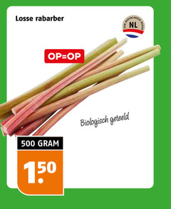  150 500 rabarber nederlands nl biologisch geteeld 