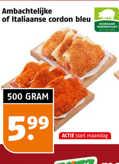 klik op dit plaatje voor een vergroting en voor vergelijkbare aanbiedingen gerelateerd aan
100 500 ambachtelijke italiaanse cordon bleu duurzaam varkensvlees hollands start maandag 100 500 ambachtelijke italiaanse cordon bleu duurzaam varkensvlees hollands start maandag