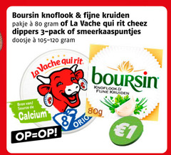  1 3 80 boursin knoflook fijne kruiden pakje la vache qui rit cheez dippers pack smeerkaaspuntjes doosje source calcium orig 