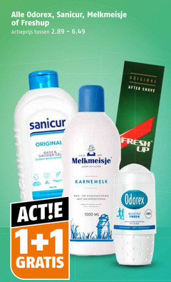 klik op dit plaatje voor een vergroting en voor vergelijkbare aanbiedingen gerelateerd aan
1 48 1000 odorex sanicur melkmeisje freshup actieprijs original after shave bath shower gel dermo beschermen karnemelk fresh up bad ml marine 1 48 1000 odorex sanicur melkmeisje freshup actieprijs original after shave bath shower gel dermo beschermen karnemelk fresh up bad ml marine