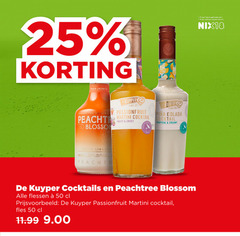  likeur 10 25 50 jaar legitimatie alcohol nix18 clear peach likorette peachtree kuyper since passionfruit martini cocktail fruity sweet pina colada tropical creamy peche to cocktails blossom flessen fles 