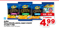 klik op dit plaatje voor een vergroting en voor vergelijkbare aanbiedingen gerelateerd aan
2 14 100 aviko super airfryer pommes frites min originals franse friet klaar krokant blends puree crunch grip dip zakken paprika 2 14 100 aviko super airfryer pommes frites min originals franse friet klaar krokant blends puree crunch grip dip zakken paprika