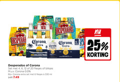  corona desperados speciaalbieren 4 6 12 20 25 60 100 330 original beer brewed with ingredients natural origin water barley 6x 330ml lime espera virgin refreshing since cerveza win prizes la under from mexico blikjes 0.0 ml 