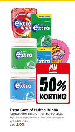 klik op dit plaatje voor een vergroting en voor vergelijkbare aanbiedingen gerelateerd aan
5 50 60 sugarfree pack pieces spearmint fancy fruit peppermint gum 30-60 stuks suikervrije kauwgom pot 3.99 5 50 60 sugarfree pack pieces spearmint fancy fruit peppermint gum 30-60 stuks suikervrije kauwgom pot 3.99