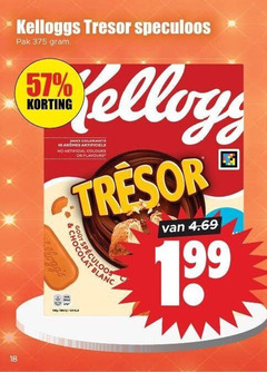  18 kelloggs tresor speculoos pak color aromes artificiels artificial colours flavours lang 