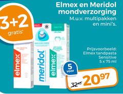  elmex meridol tandpasta 2 3 5 mondverzorging multipakken sensitive ml 