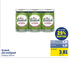 grolsch blikjes bier 1 2 4 6 33 330 10000 pils multipack ml meesterschap schap gb premium pilsner peter verfrissend zachte afdronk pater super stuk stuks v.a. 