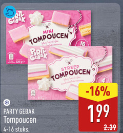 klik op dit plaatje voor een vergroting en voor vergelijkbare aanbiedingen gerelateerd aan
tompoucen 16 200 gebak ge mini streep banketbakkersroom party stuks tompoucen 16 200 gebak ge mini streep banketbakkersroom party stuks