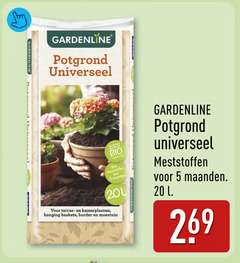  potgrond 5 20 gardenline bio meststoffen maanden terras kamerplanten hanging baskets border moestuin l 