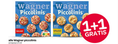  wagner diepvriespizza 1 9 piccolinis salami actieprijs original formaggi 